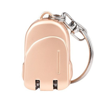 Portable Folding Nail Clippers Keychain Mini Backpack Design Stainless Steel