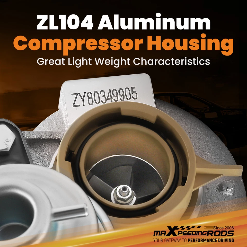 Turbocompresor trasero BMW 740i 740Li xDrive X6 35i N54 3,0 L 2008-2015 TD03 Foto 3 de 4