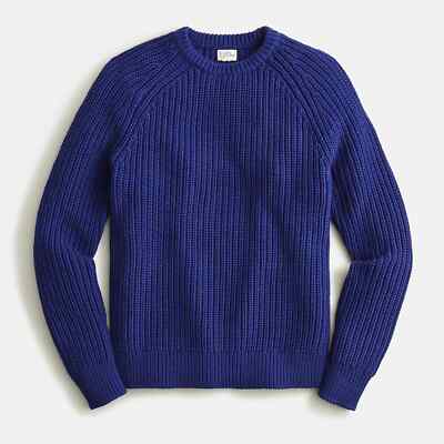 NWT J Crew Shaker Stitch Knit Chunky Heavy Fisherman Sweater NWT J Crew Shaker Stitch Knit Chunky Heavy Fisherman Sweater