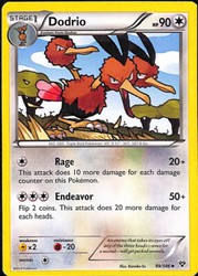 Dodrio 99/146 XY Base Set Uncommon
