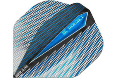 Target Dart Flights, Vision Ultra Quartz Blue No. 2, Standard, 1 Set = 3 Stk