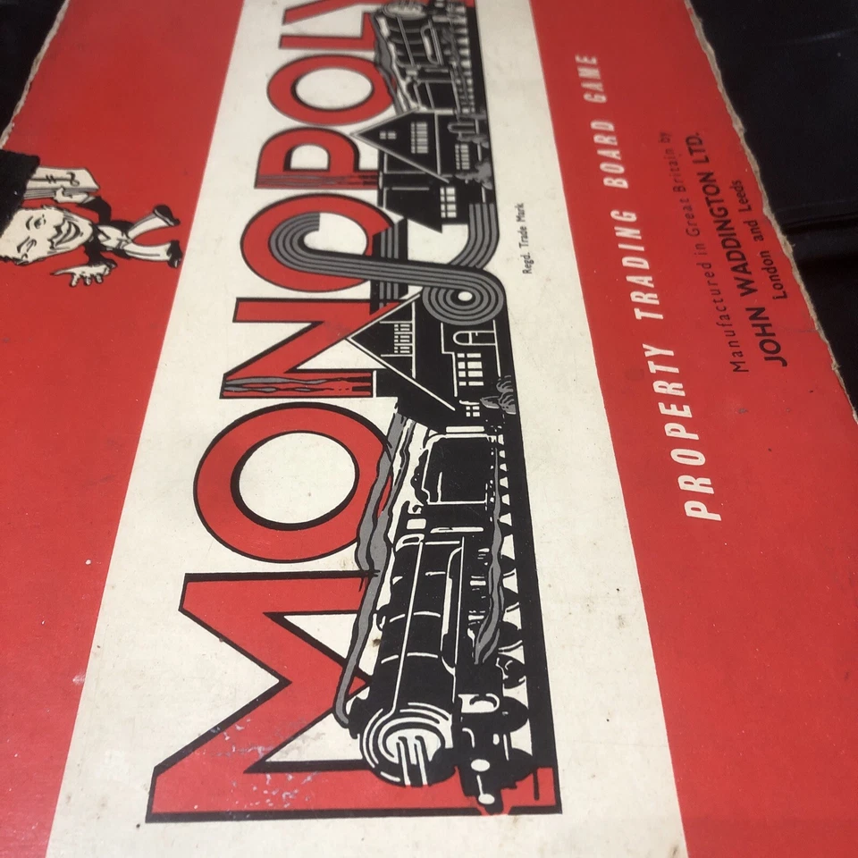 Rare Vintage 1957-1960 Monopoly Board Game  - Image 2 of 4