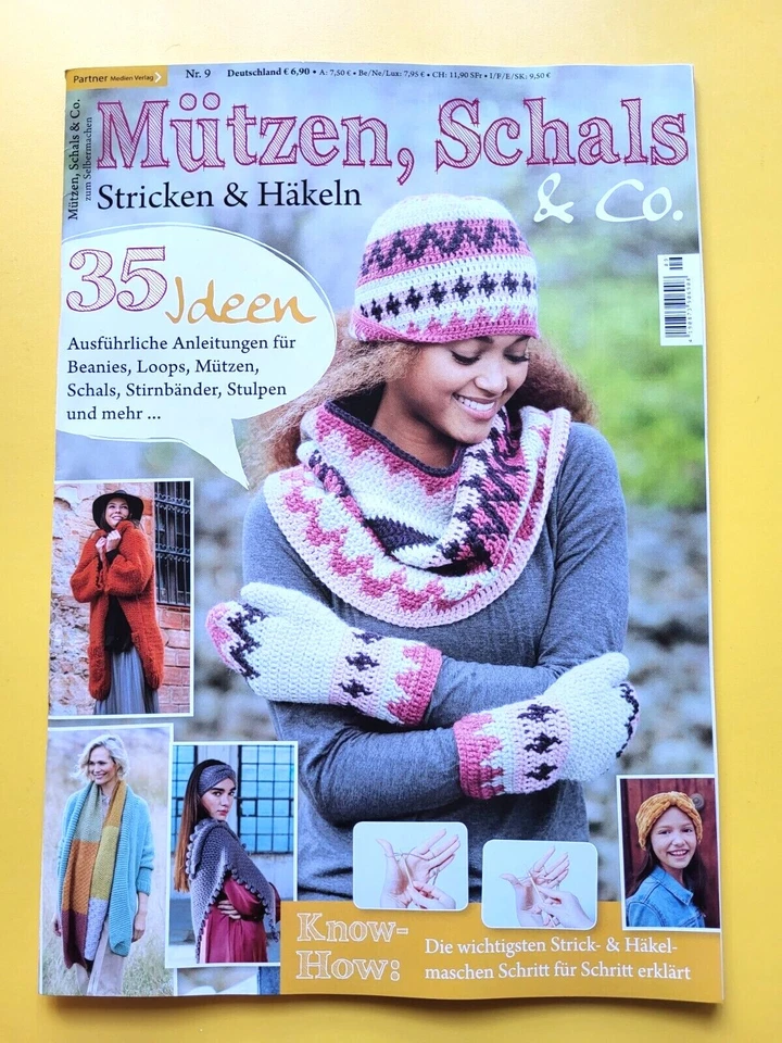 Mützen, Schals & Co. zum Selbermachen  Nr. 9        35 Ideen      Neu - Bild 1 von 1
