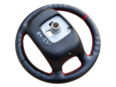 Volant Cuir/Alcantara Pour Audi S4 B5 – Neuf Rechapé, Référence 20-408, Fabriqué En Allemagne