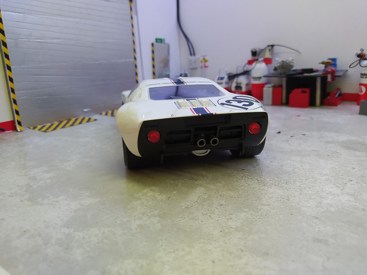 Ford GT40 MK.1 #130 H.Greder/J.M.Giorgi Targa Florio fehér 1967