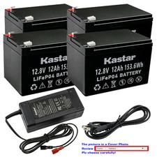 Kastar 12V 12Ah LiFePO4 Battery Charger for Telecom base, CATV system Mobile POS