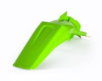 Acerbis KotflüGel Hinten GrüN Kawasaki Kx 125 2T 1999 2000 2001 2002