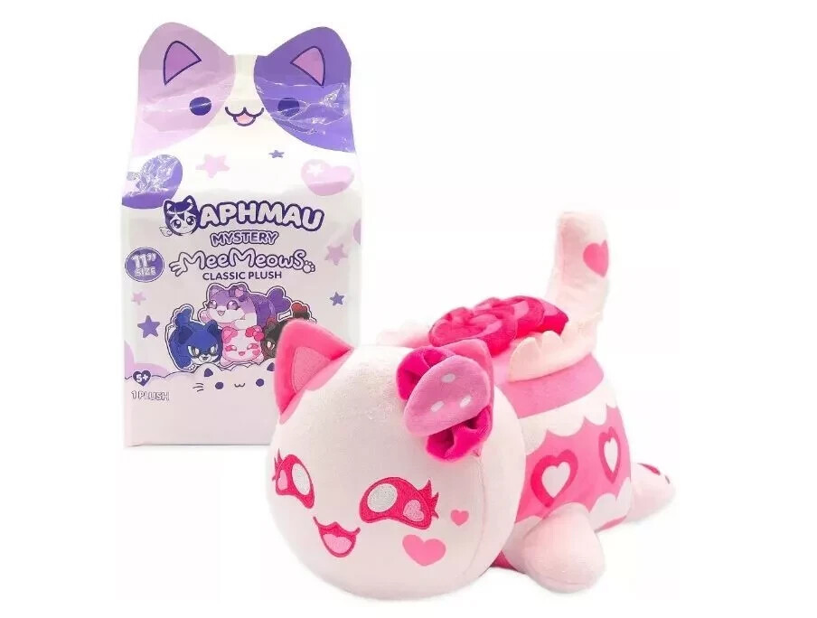Large KC Cake Cat 11" Aphmau MeeMeows Mystery Plush New Kitty Unopened Rare