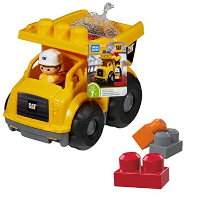 Mattel Mega Bloks First Builders CND88 CAT Kipplaster