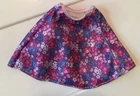 VTG Barbie doll skirt short floral flowers FASHION FEVER Calico EUC Combine Ship