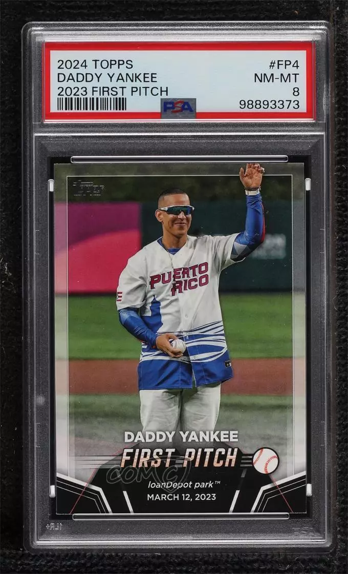 Daddy Yankee trading card