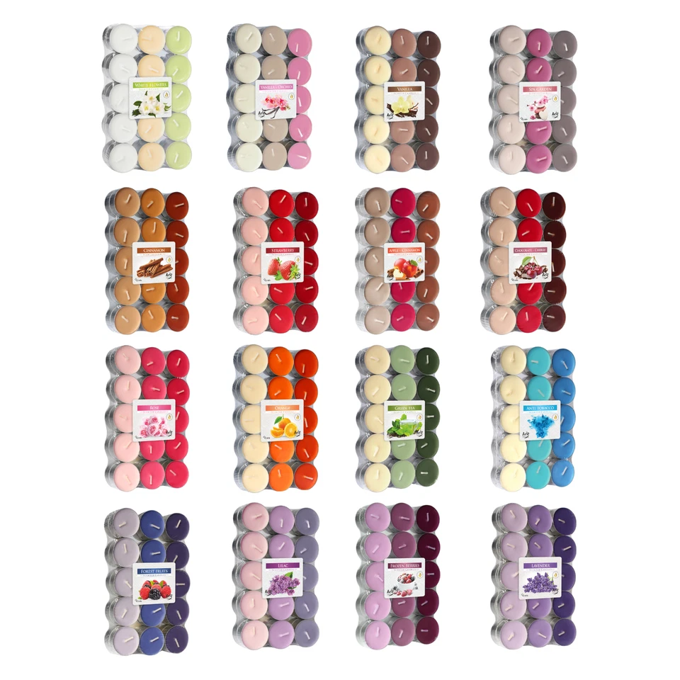 Nipter Teelichter Duft Duftteelichter 3 Farben Duftkerzen Brenndauer 4 Stunden - Bild 2 von 4