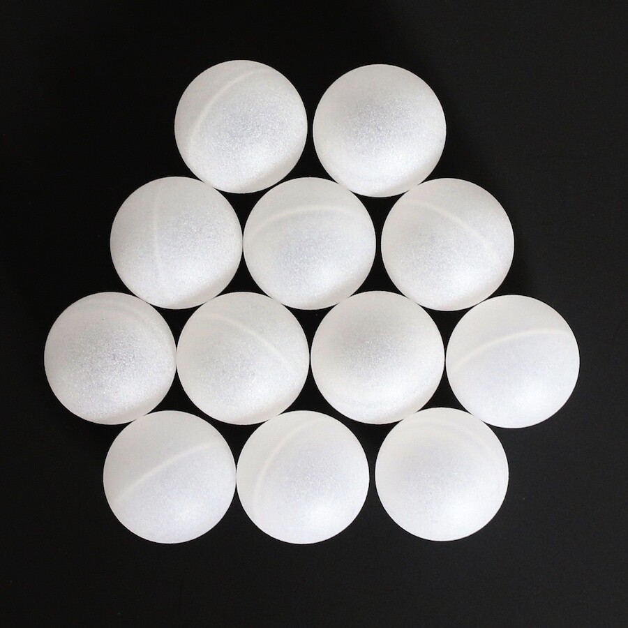 8mm Polypropylene Solid Plastic Bearing Balls – Precision Sphere, Wholesale Lot By Elephrun