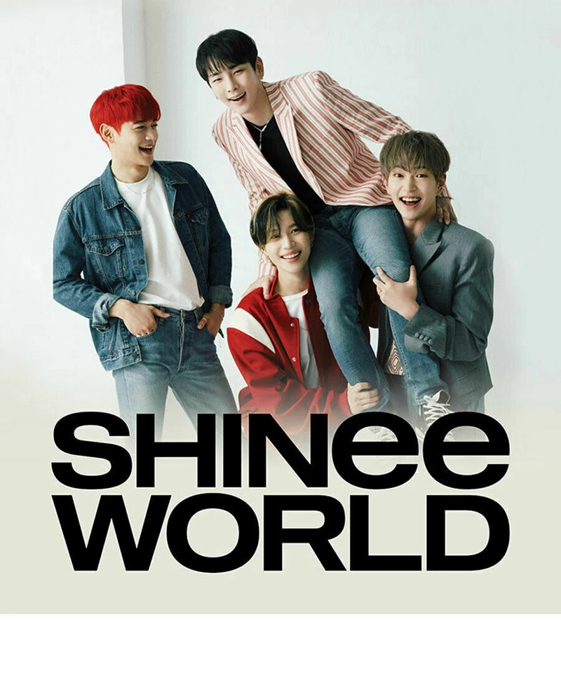 SHINEE BEYOND LIVE BROCHURE [SHINEE WORLD] 72p Brochure+Foto Karte K-POP SEALED - Bild 2 von 4