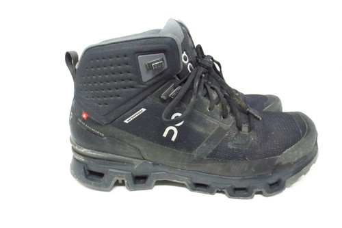 ON Cloudrock 2 Waterproof Hiking Boots Men's Size 11 Black 63.98613 - Picture 5 of 8