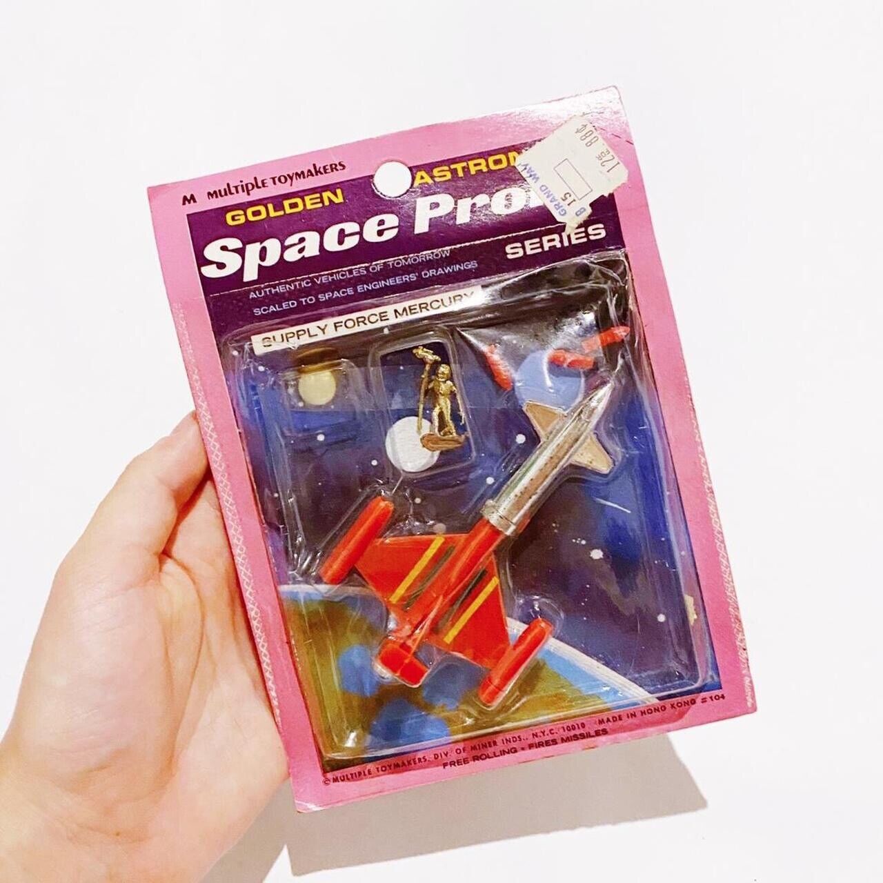 Deadstock Vintage 60s Deluxe Multiple Golden Time sale Space Toymakers Astronaut