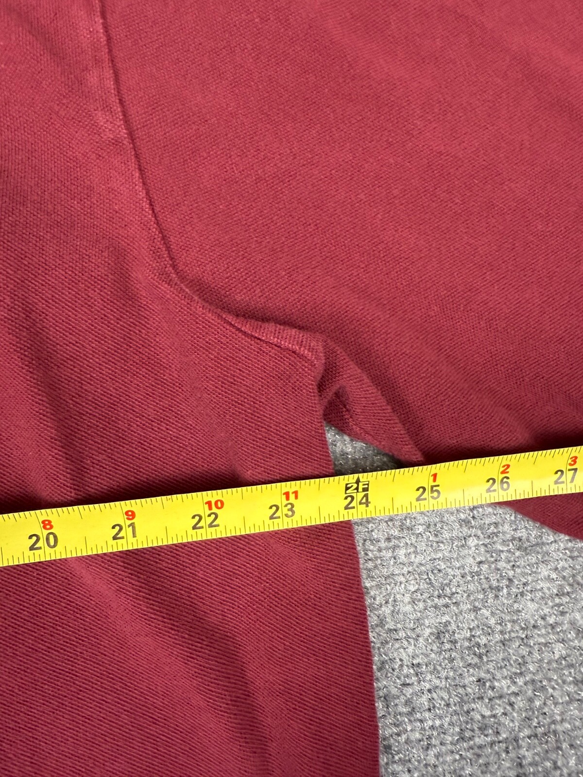 Polo Ralph Lauren camicia uomo XL rossa manica lunga colletto polo pullover marrone pony