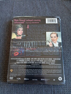 NEW Victor/Victoria (DVD, 2002, Widescreen) Julie Andrews James