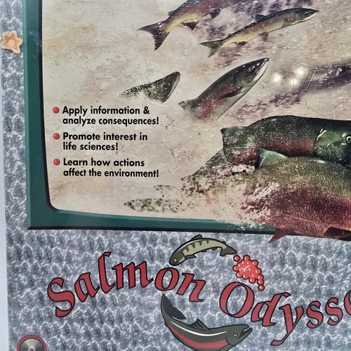 Salmon Odyssey Interactive Simulation Ingenuity Works Inc Life Science CD Rom - Picture 2 of 6