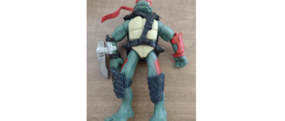 TMNT Alien Hunter Raphael Figure 2007 Teenage Mutant Ninja Turtles (T1)