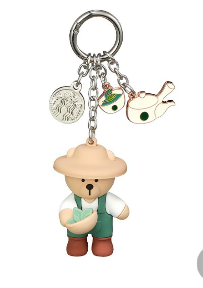 Starbucks Korea 2024 * Annyeong Jeolla Bearista Keychain | eBay