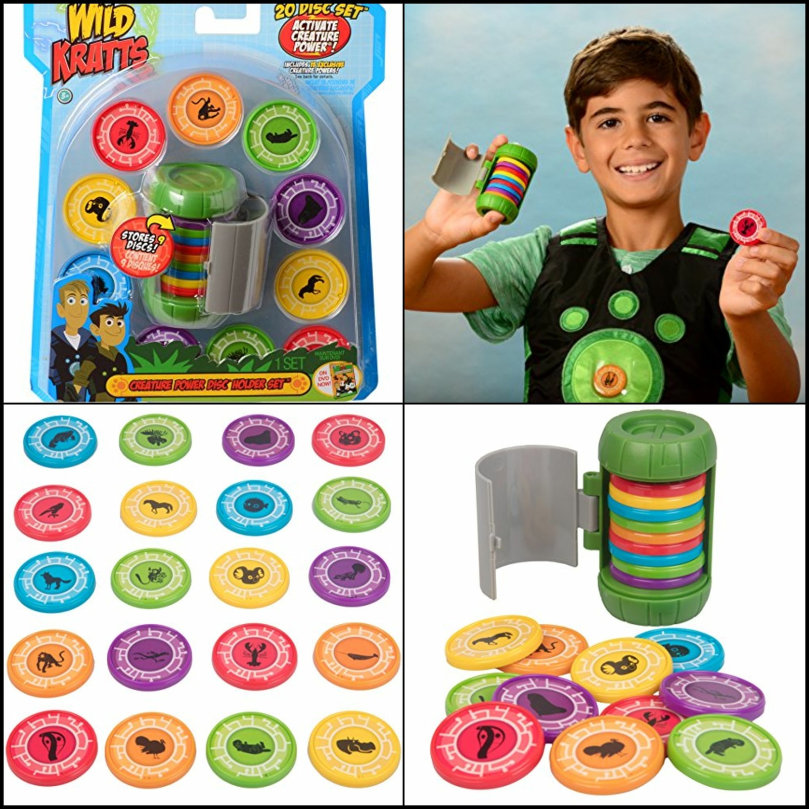 wild kratts creature power discs toys