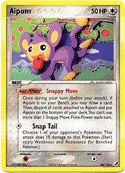 Pokemon EX Unseen Forces  34/115 Card - Aipom