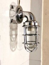 Vintage Stil Aluminium Schwanenhals Durchgang Wandlampe mit Anschlussdose