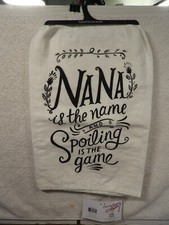 Cotton Kitchen Towel (15x23) Nana is the name...