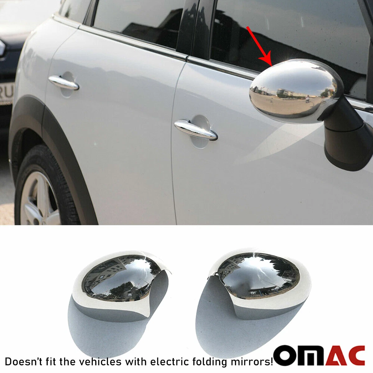 Mini cooper sale electric folding mirrors