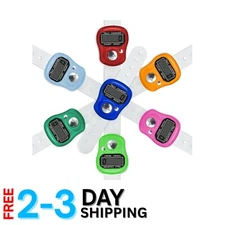 Electronic Finger Counter 7 Pack, LCD Display Tally Clicker, Knitting Sports