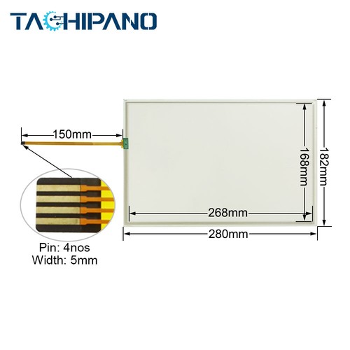 6AV2 124-0MC01-0AX0 Touch Panel for 6AV2124-0MC01-0AX0 TP1200 + Front Overlay - Picture 2 of 9