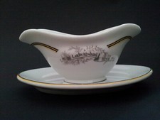 Sauciere 1900 Hutschenreuther HotelPorzellan Ludwigsbad Fritz Bensinger Mannheim