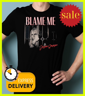 #ad Jessica Simpson Blame Me T Shirt Short Sleeve All Size $16.99