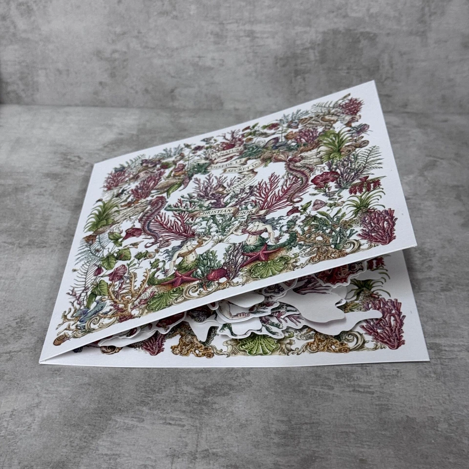 Christian Dior Happy New Year 2025 3D Greeting Card With Envelope - Image 2 of 4