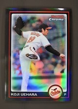 2010 Bowman Chrome #28 Koji Uehara Refractor Baltimore Orioles