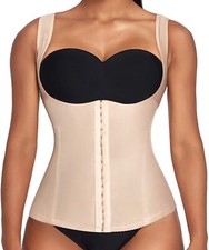 Unique Lingerie Underbust Corset Body Shaper Shapewear Latex Rubber sz XXL