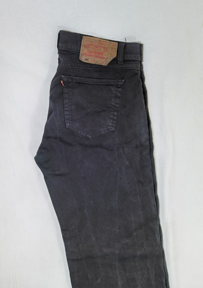Vintage Levis 501 Black Jeans Made In Usa Size W36 L34 | eBay Vintage Levis 501 Black Jeans Made In Usa Size W36 L34 | eBay