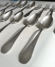 Oneida Community Plate 1927 Paul Revere 23 Piece Mixed Lot Stainless Flatware