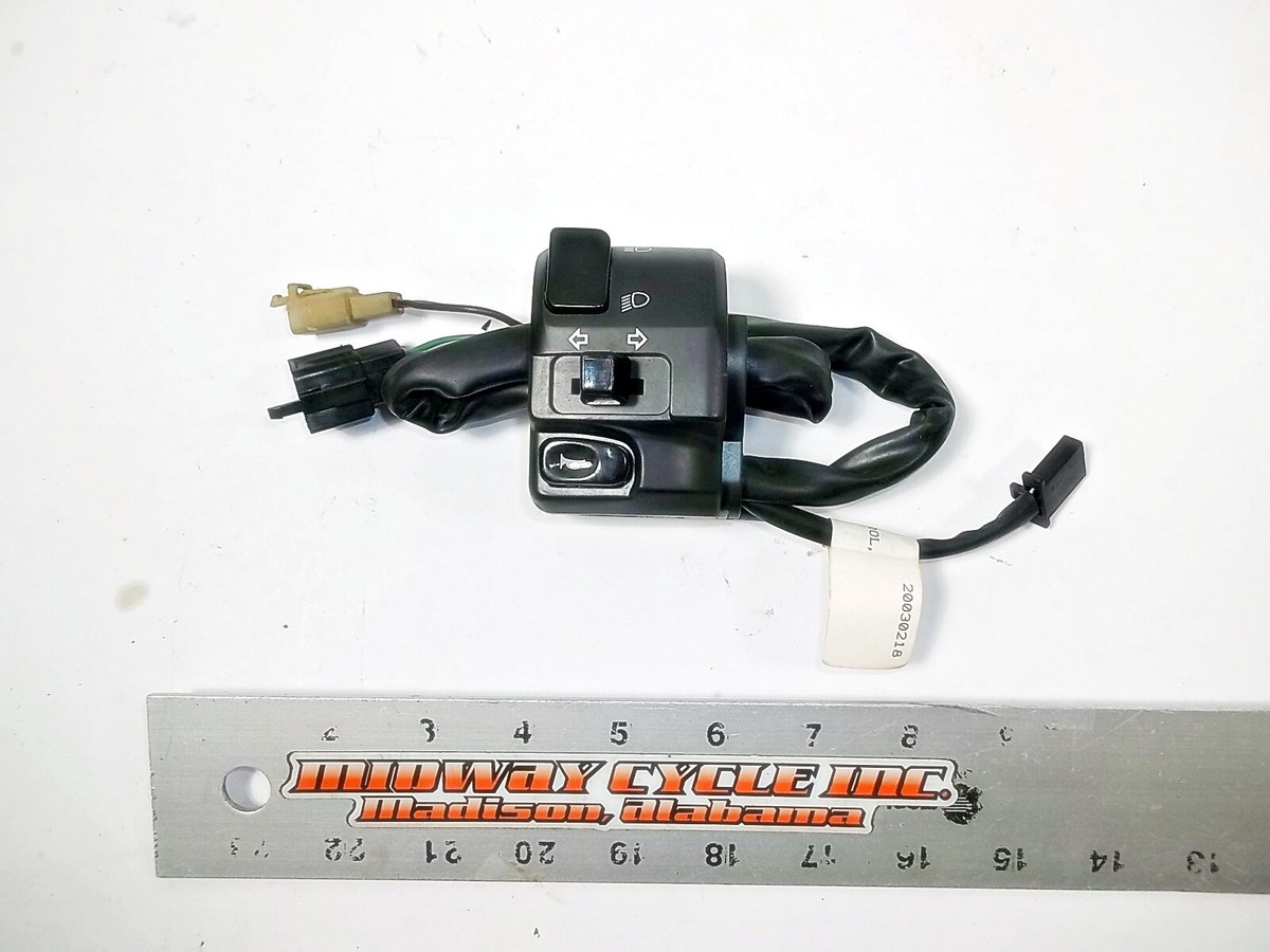 KAWASAKI ZX-6R NINJA LEFT HANDLEBAR SWITCH 46091-1664 ZX6R ZX 6R EX250R jh KAWASAKI ZX-6R NINJA LEFT HANDLEBAR SWITCH 46091-1664 ZX6R ZX 6R EX250R jh