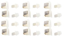 279570 306436 WHIRLPOOL KENMORE MAYTAG FRIGIDAIRE DRYER DOOR LATCH KIT 12 Pack