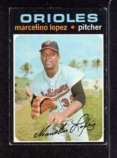 1971 Topps #137 Marcelino Lopez Baltimore Orioles Baseball Card VG+