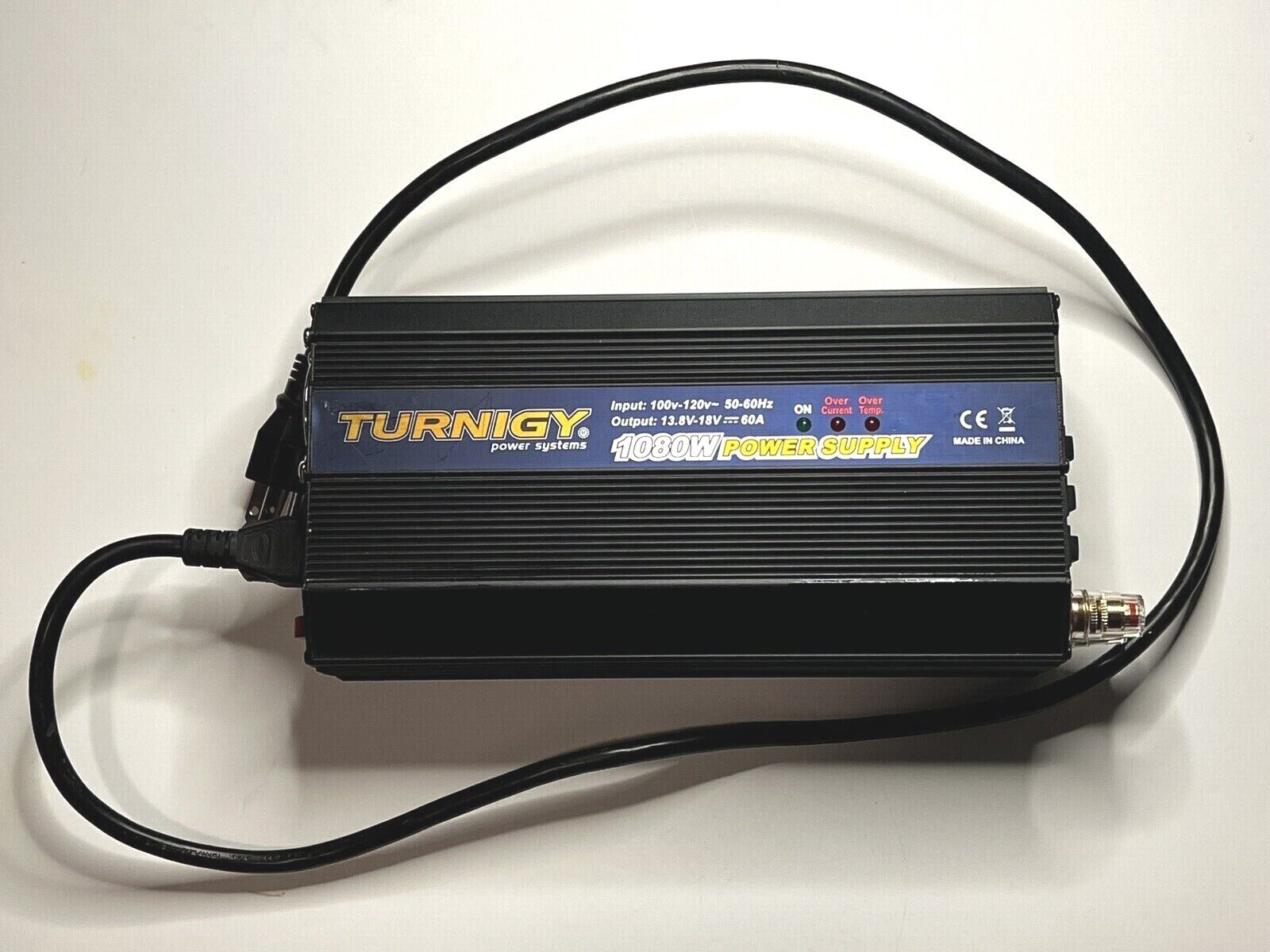 Turnigy 1080w 1080 Watt 60 Amp 60 RC DC Battery Charger Power Supply Excellent