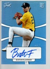 2022 Leaf Perfect Game Nat'l Show Just Minors Platinum GA-BF1 Boston Flannery 2/