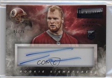 2014 Panini Playbook Rookie Signatures Blue 5/25 Trent Murphy #99 Auto 0o9
