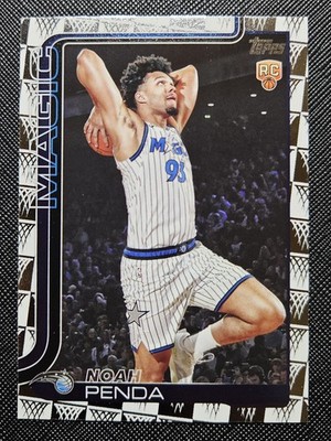 2025-26 Topps Flagship Noah Penda #232 Rookie Card Season Tip Off Orlando Magic