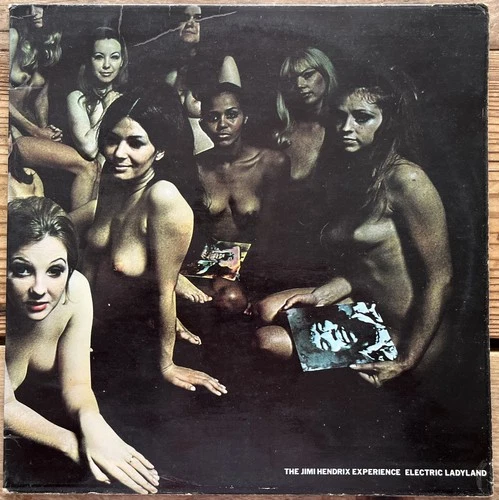 The  Jimi Hendrix Experience Electric Ladyland Track 613008/9 UK 1st white text
