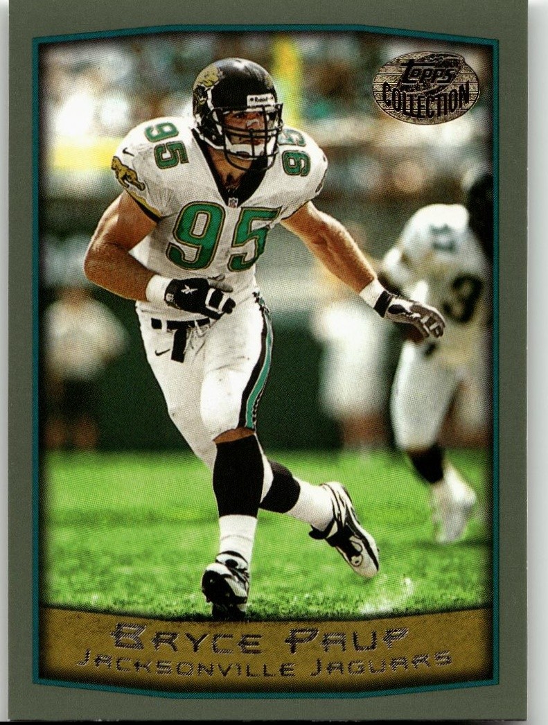 Bryce Paup 1999 Topps Football Jacksonville Jaguars