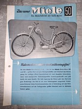 Miele Moped original Werbung Reklame Prospekt...
