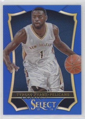 2013-14 Panini Select Blue Prizm 14/49 Tyreke Evans #80 s6i